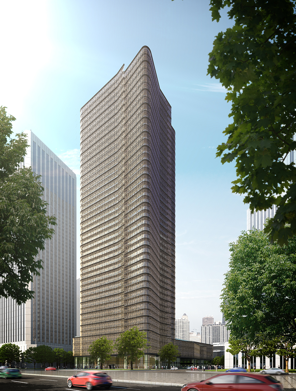 氣質(zhì)!江河再中17項幕墻工程